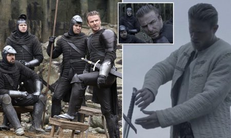 Дэвид Бэкхэм "меч короля Артура"