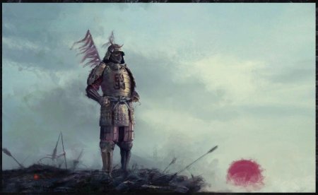 Поле боя самураев