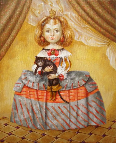 Художница Наталья Деревянко коты