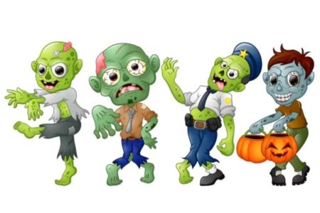 Мультяшные зомби