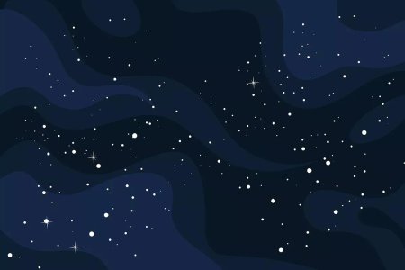 Космический фон иллюстратор