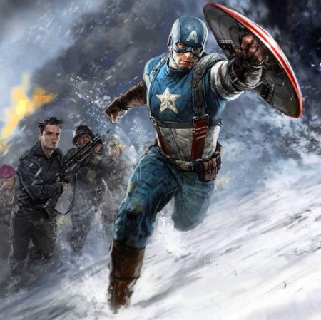 Капитан Америка Мстители 1