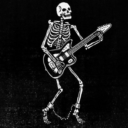 Скелет рокер