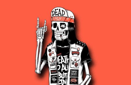 Подушка скелет