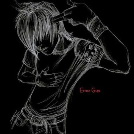 Рисунки в стиле эмо