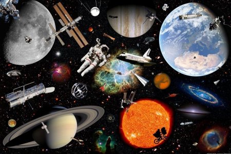 Космический коллаж