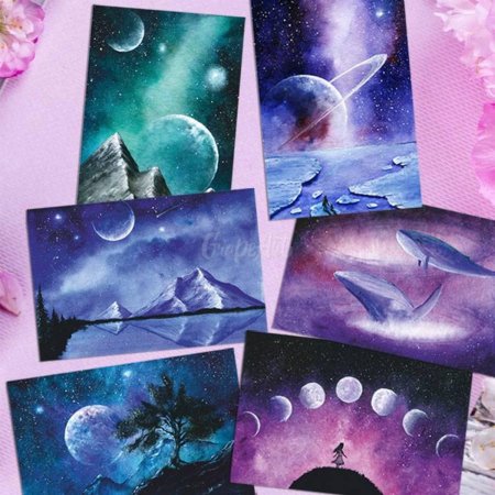 Коллаж космос