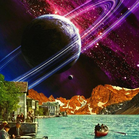 Космический коллаж