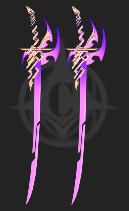 Катана Баал Геншин