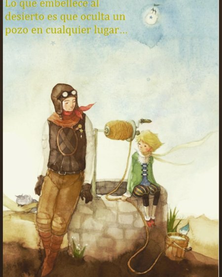 Маленький принц и летчик иллюстрации