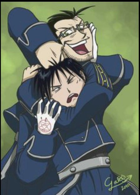 Рой Мустанг и Хьюз