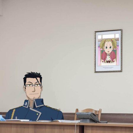 Маэс Хьюз стальной алхимик