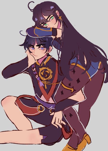 Скарамона Геншин