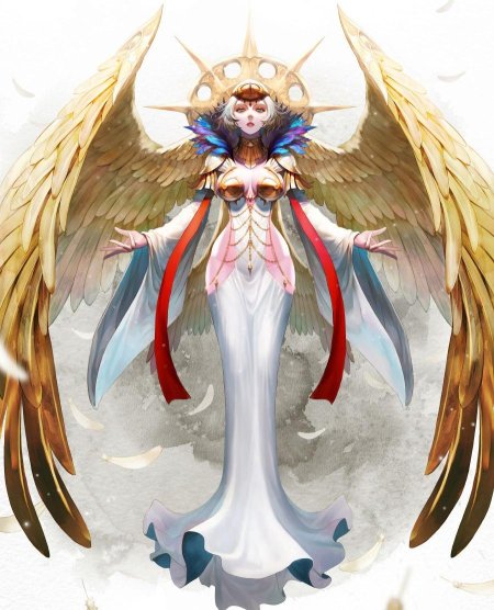 Шестикрылый Серафим Огненный ангел