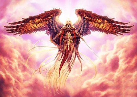 Шестикрылый демон Серафим
