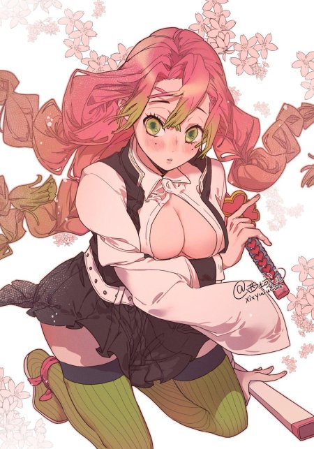 Клинок рассекающий демонов Мицури