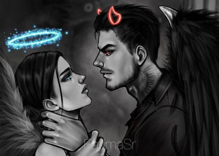 Клуб романтики секрет небес Люцифер и Вики