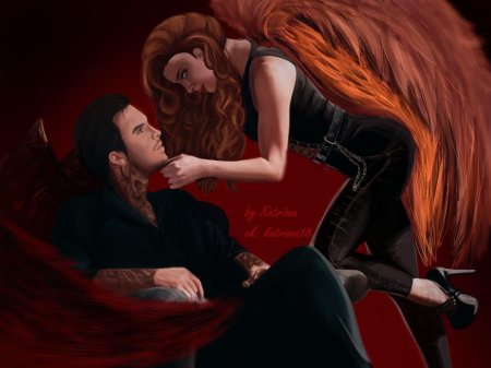 Люцифер и Вики клуб романтики арты 18