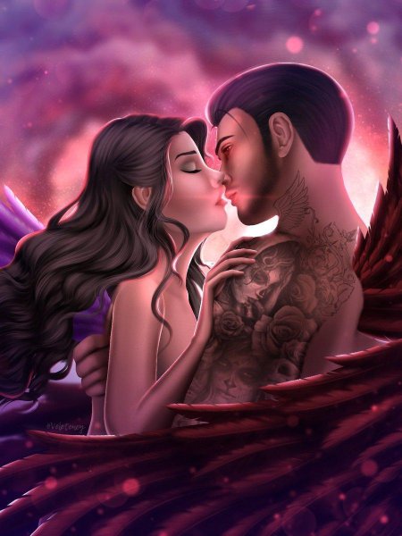 Люцифер и Вики клуб романтики