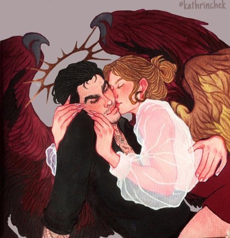 Клуб романтики секрет небес Люцифер и Вики