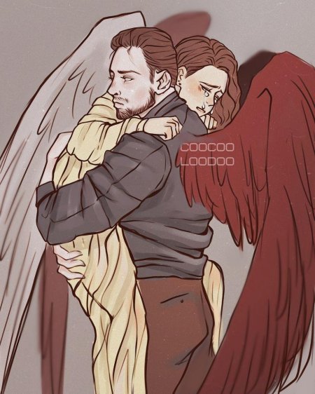 Вики и Люцифер арт секрет небес