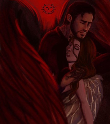 Вики и Люцифер арт