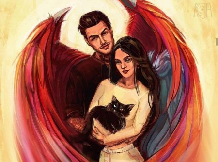 Люцифер и Вики клуб романтики арты