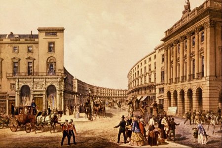 Лондон 19го века