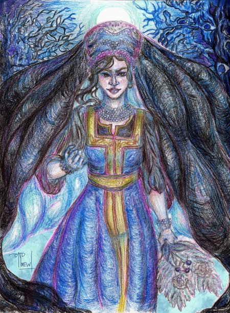 Славянская богиня Ягиня Матушка