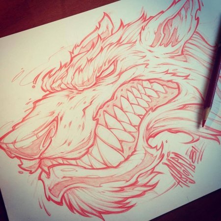 Скетчинг граффити