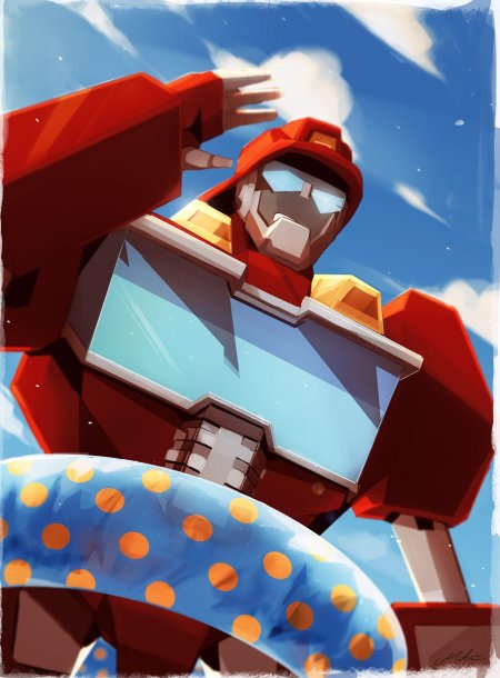 Хитвейв трансформер g1