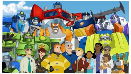 Трансформеры боты спасатели Академия Чейз