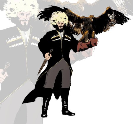 Джигит Горец арт