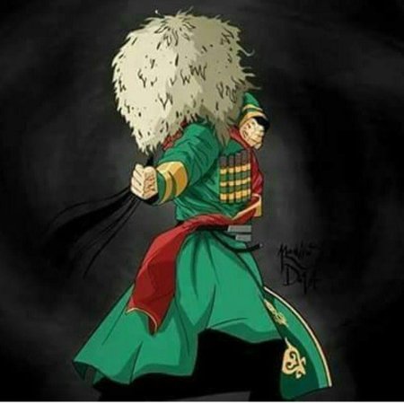 Горец Кавказа арт