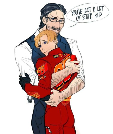 Док Хадсон и молния Маккуин хуманизация