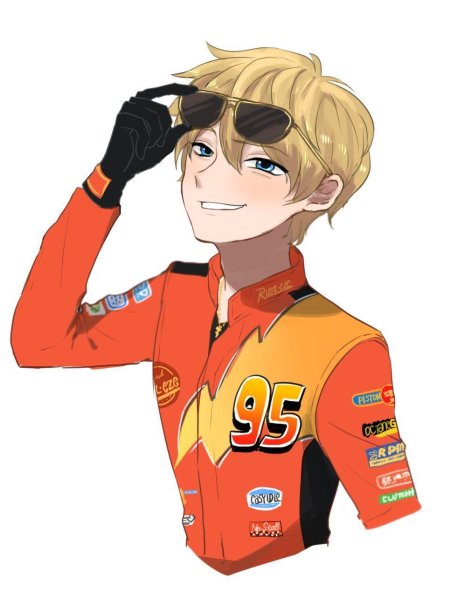 Lightning MCQUEEN humanization