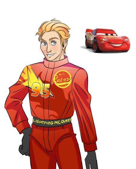 Молния Мак куин хуманизация