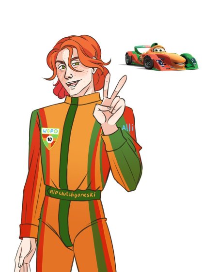 Молния Маккуин хуманизация