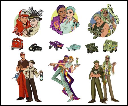 Тачки персонажи хуманизация