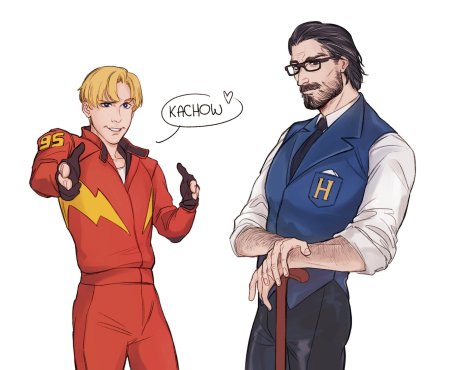 Фф док и молния