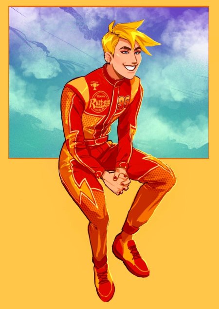 Молния Мак куин хуманизация