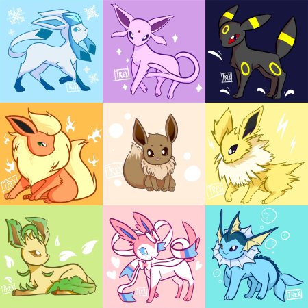 Покемон Eevee Эволюция