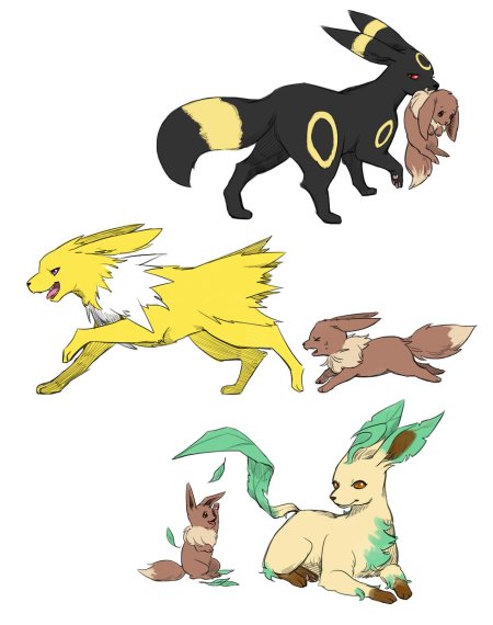 Джолтеон и Амбреон