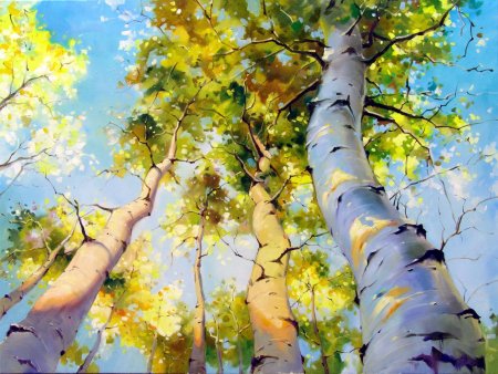 Иван АЛИФАН художник березы