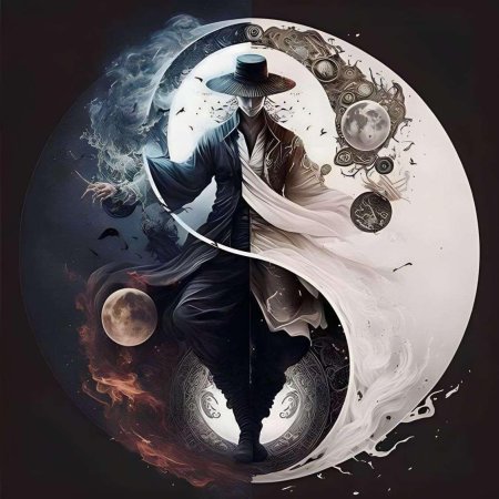 Инь и Ян арты