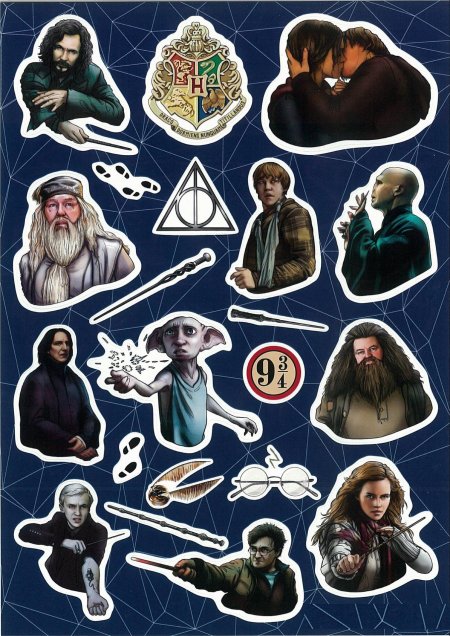 Стикерпак Гарри Поттер