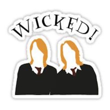 Близнецы Уизли Стикеры