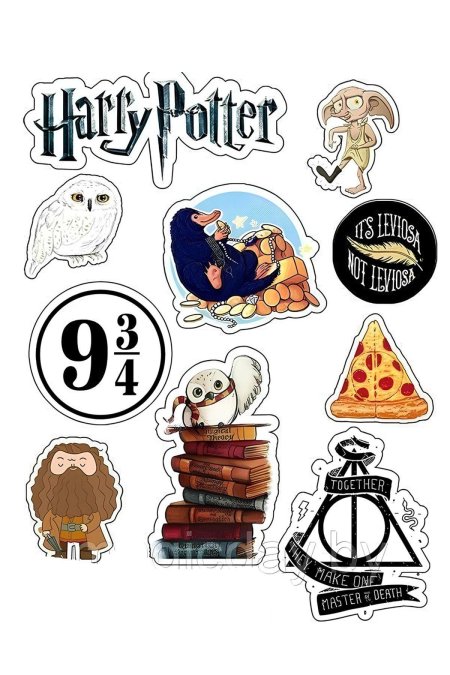 Наклейки Гарри Поттер