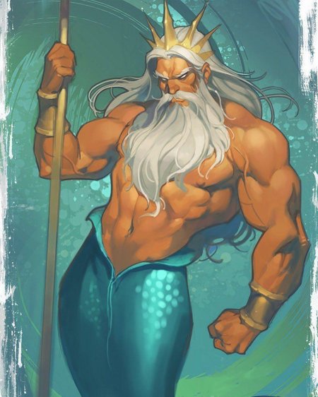 Тритон отец Ариэль