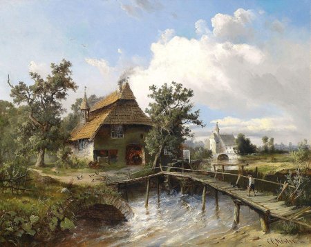 Koster Carl Georg картины